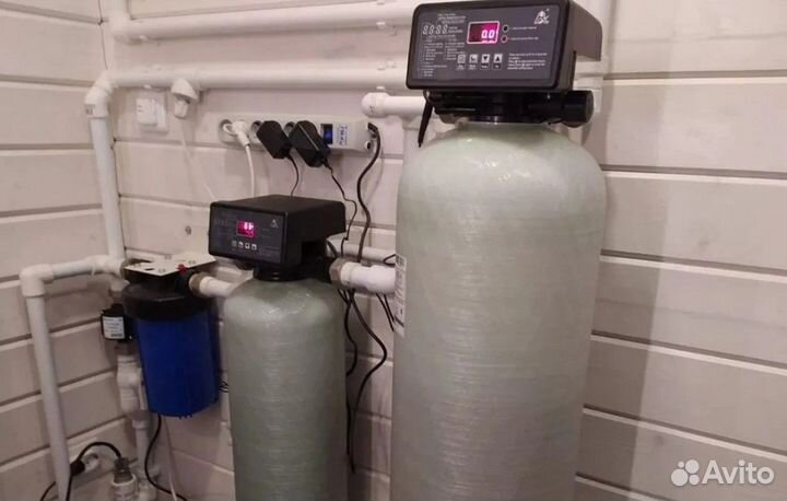 Очистка воды из скважины/колодца. водопровода/осмо