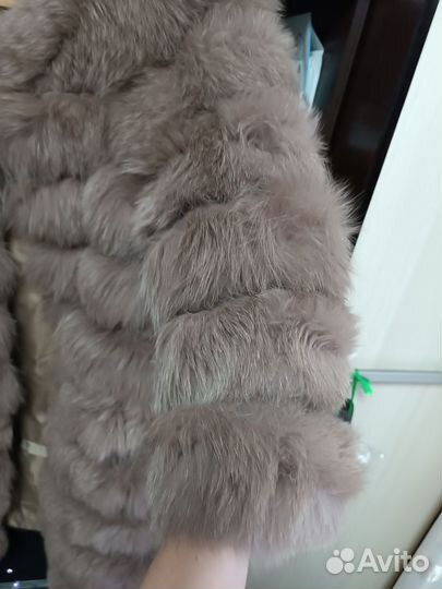 Шуба трансформер из песца 44