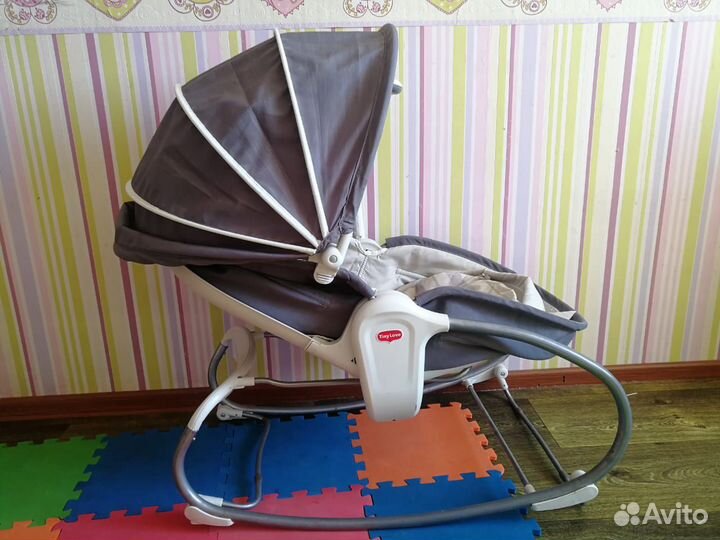 Шезлонг качалка для новорожденных. Люлька - баунсе