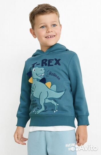 Толстовка и худи с начесом для мальчика