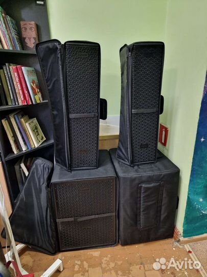 Luxor 4-HD + luxor 15 compact SUB active