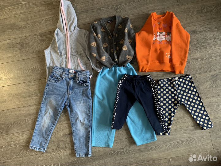 Вещи на девочку пакетом 92-98