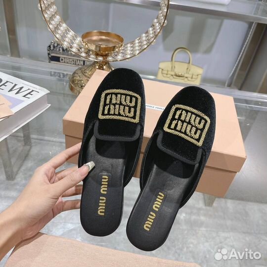 Тапочки MIU MIU