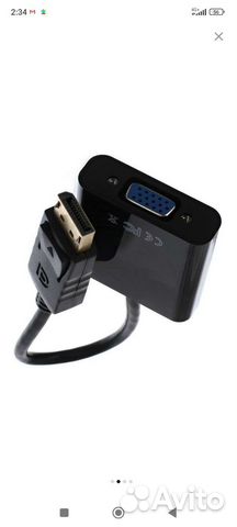 Переходник displayport vga