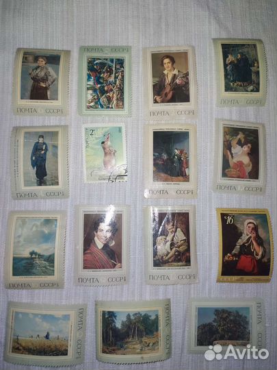 Марки СССР и других стран