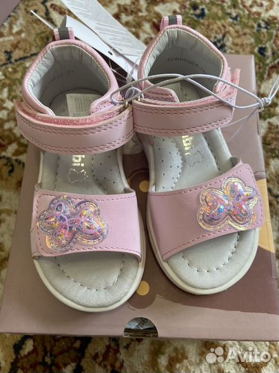 Сандали для девочки новые 20,21