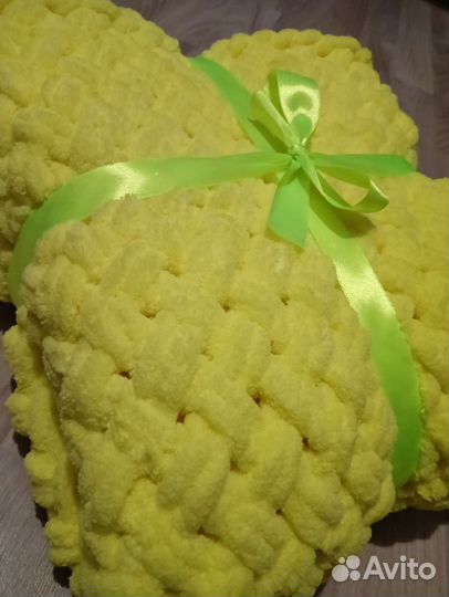 Плед, подушки на заказ