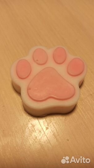Мыло ручной работы лапки