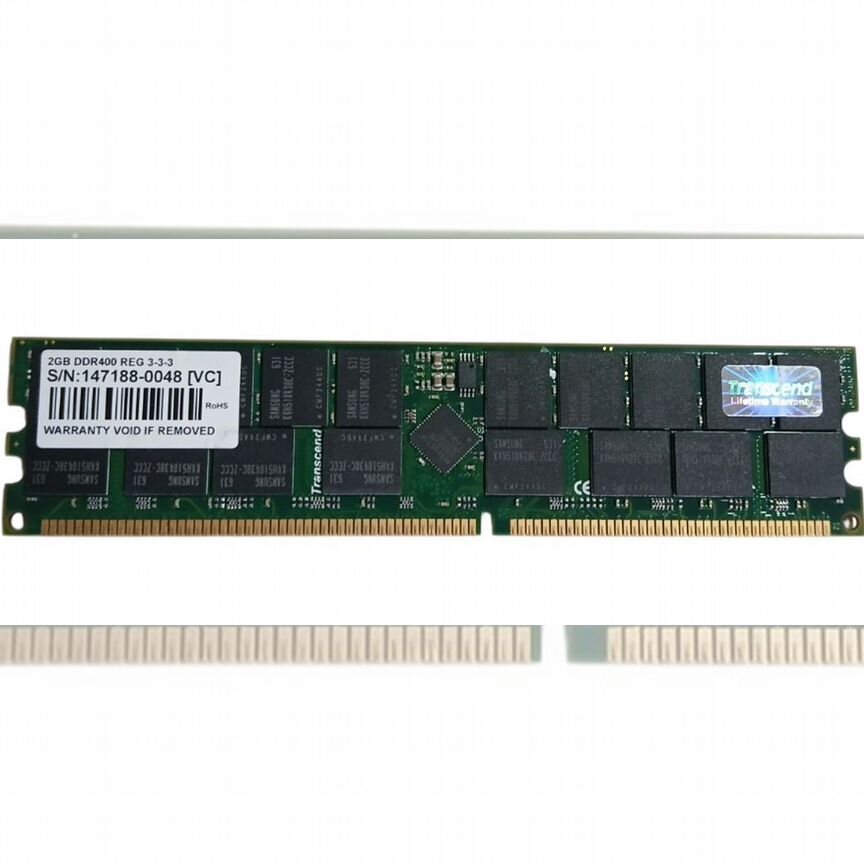 [TS256MDR72V4L] Оперативная Память Transcend Ddr 2gb Ts256mdr72v4l