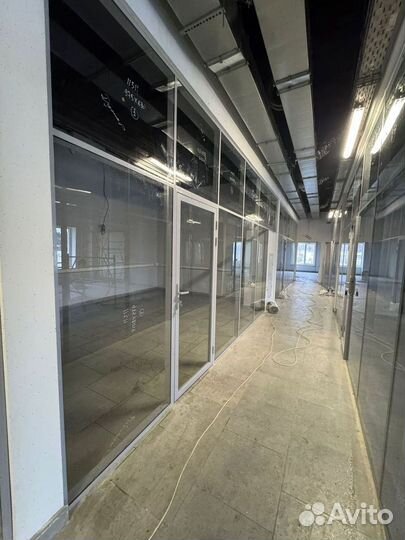 Стеклянные перегородки