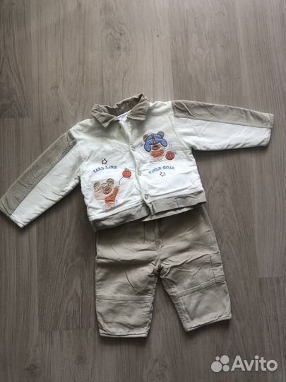 Детский костюм утепленный