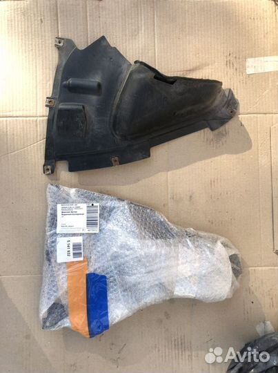 Щиток оригинал уголок переднего бампера bmw f30