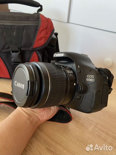 Зеркальный фотоаппарат canon eos 600d