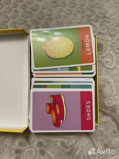 Мой первый английский в карточках