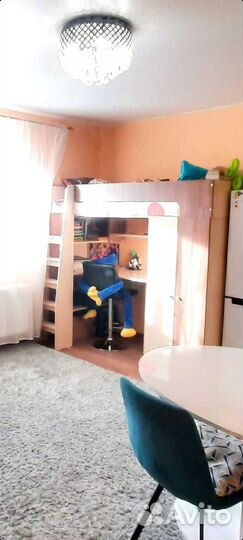 Двухъярусная кровать со шкафом и столом