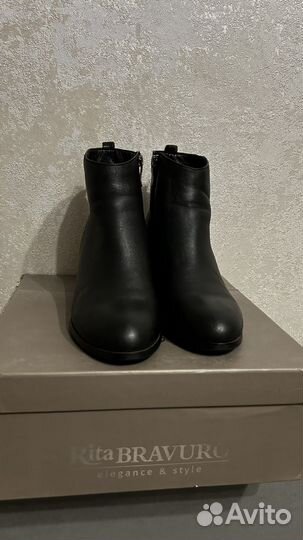 Ботильоны женские весна натуральная кожа