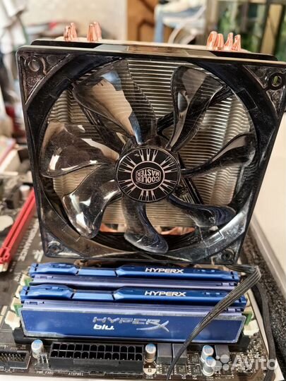 Процессор+мат.плата+память+кулер