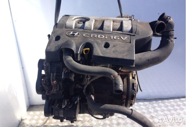 Двигатель Hyundai Santa FE 2.0d D4EA