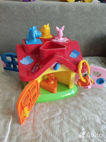 Детские игрушки fisher price,Жираф бронь