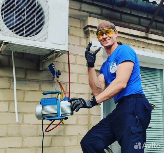 Ремонт кондиционеров Чистка Заправка сплит систем