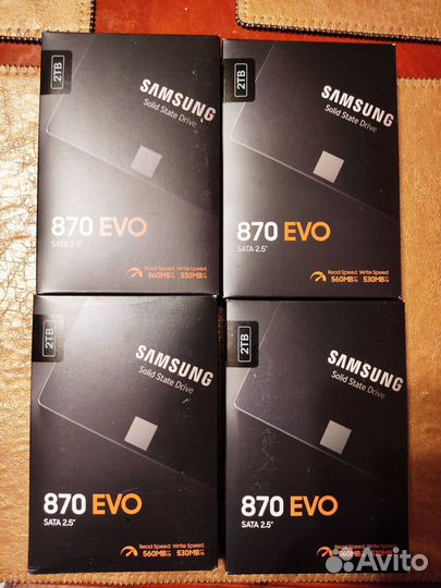 SSD samsung 870 evo 2tb