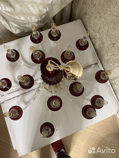 Люстра хрустальная