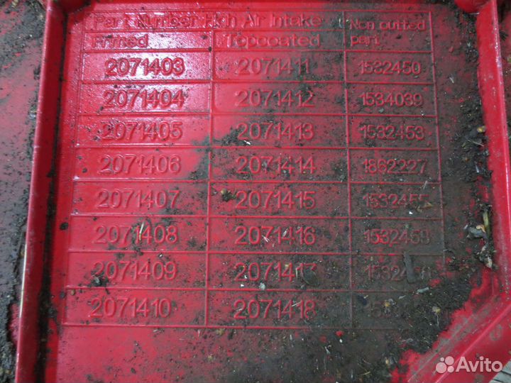 Спойлер кабины левый боковой Scania 1532455