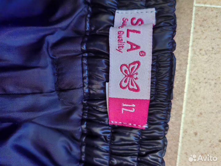 Брюки зимние для девочки 12 лет