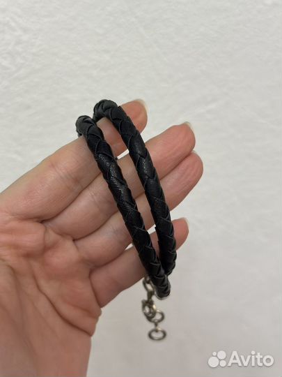 Кожаный мужской браслет Tommy Hilfiger