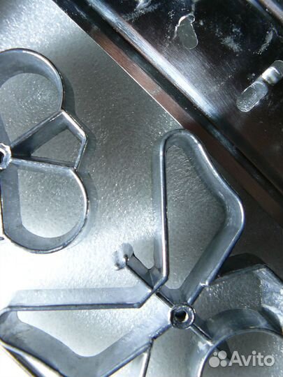 Форма Выпечки формочка Хворост Бабочка Металл СССР