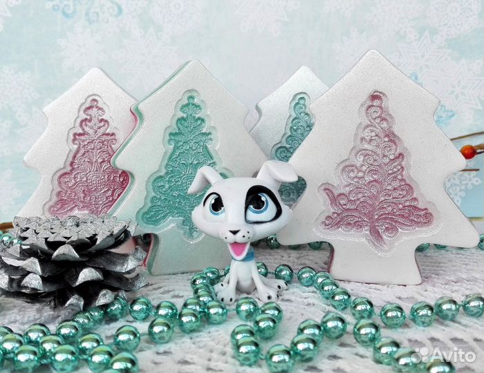 Новогоднее мыло