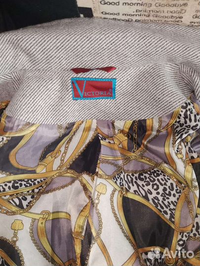 Пальто женское демисезонное 48