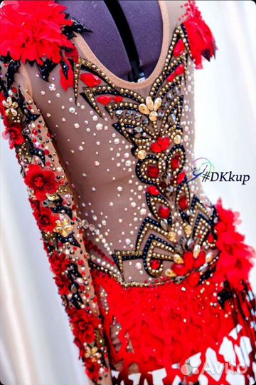 Купальник для художественной гимнастики 140