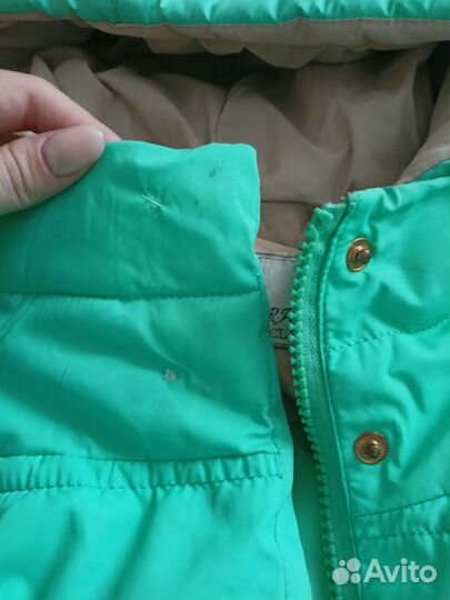 Удлинённая куртка демисезонная