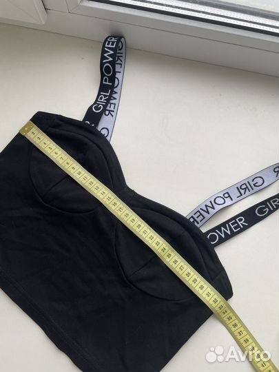 Топ черный befree