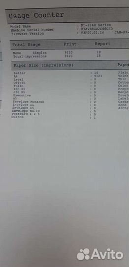 Принтер лазерный Samsung ml -2165w