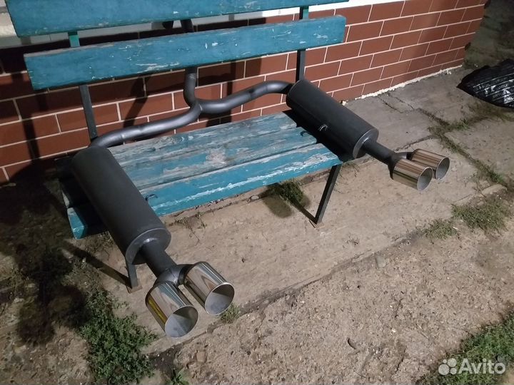 Глушитель раздвоенный ваз 2101-07 classic