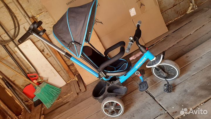 Велосипед с ручкой