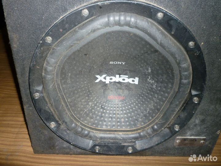 Сабвуфер sony xplod 1800