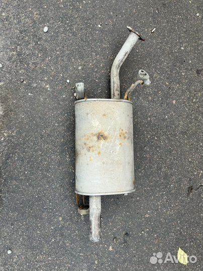 Глушитель на mitsubishi lancer 9 1.6