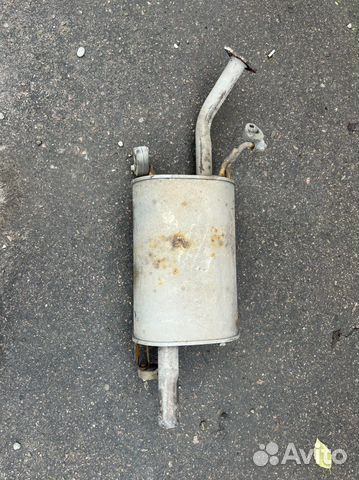 Глушитель на mitsubishi lancer 9 1.6