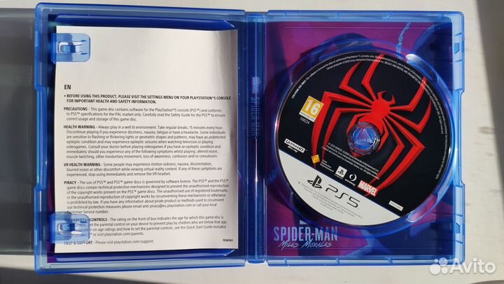 Игра marvel Человек-Паук: Майлз Моралес (PS5)