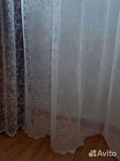Тюль новая мрамор