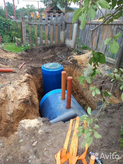 Автономная канализация (не кольца),септик под ключ
