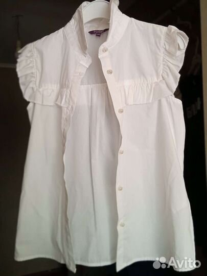 Рубашка школьная 140