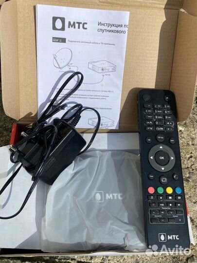 Спутниковая антенна МТС, тв приставка-в комплекте