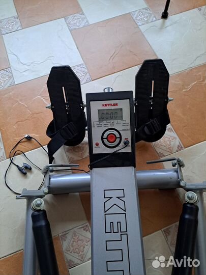 Гребной тренажер kettler, гидравлический