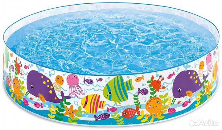Каркасный бассейн детский intex