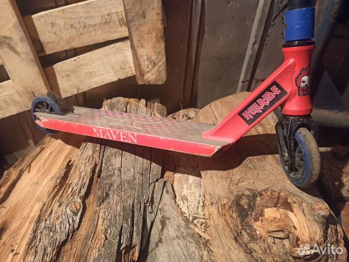 Самокат трюковой бу