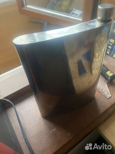 Большая Фляга охотника нержавейка СССР